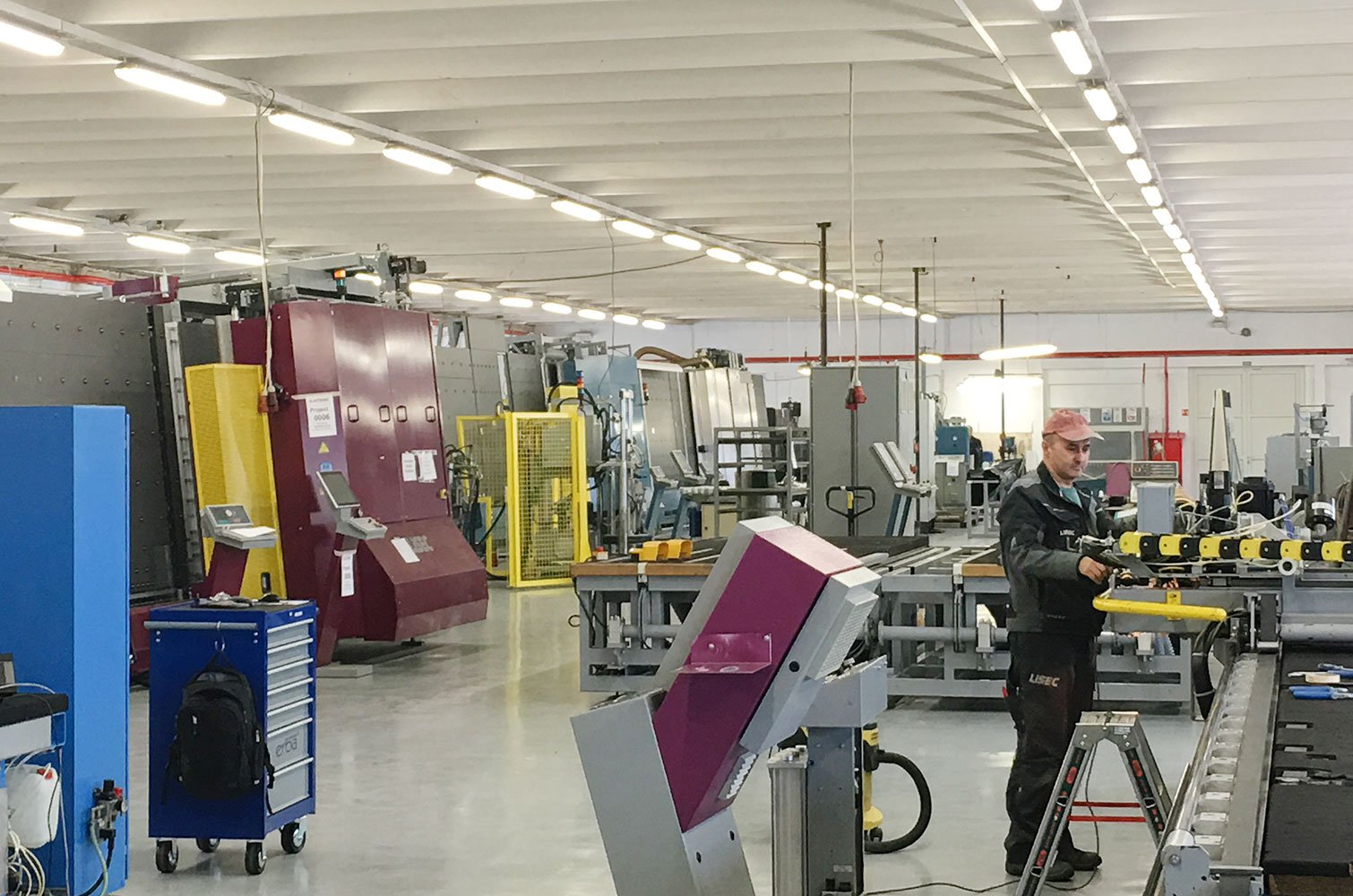 Used and preowned glass processing machines